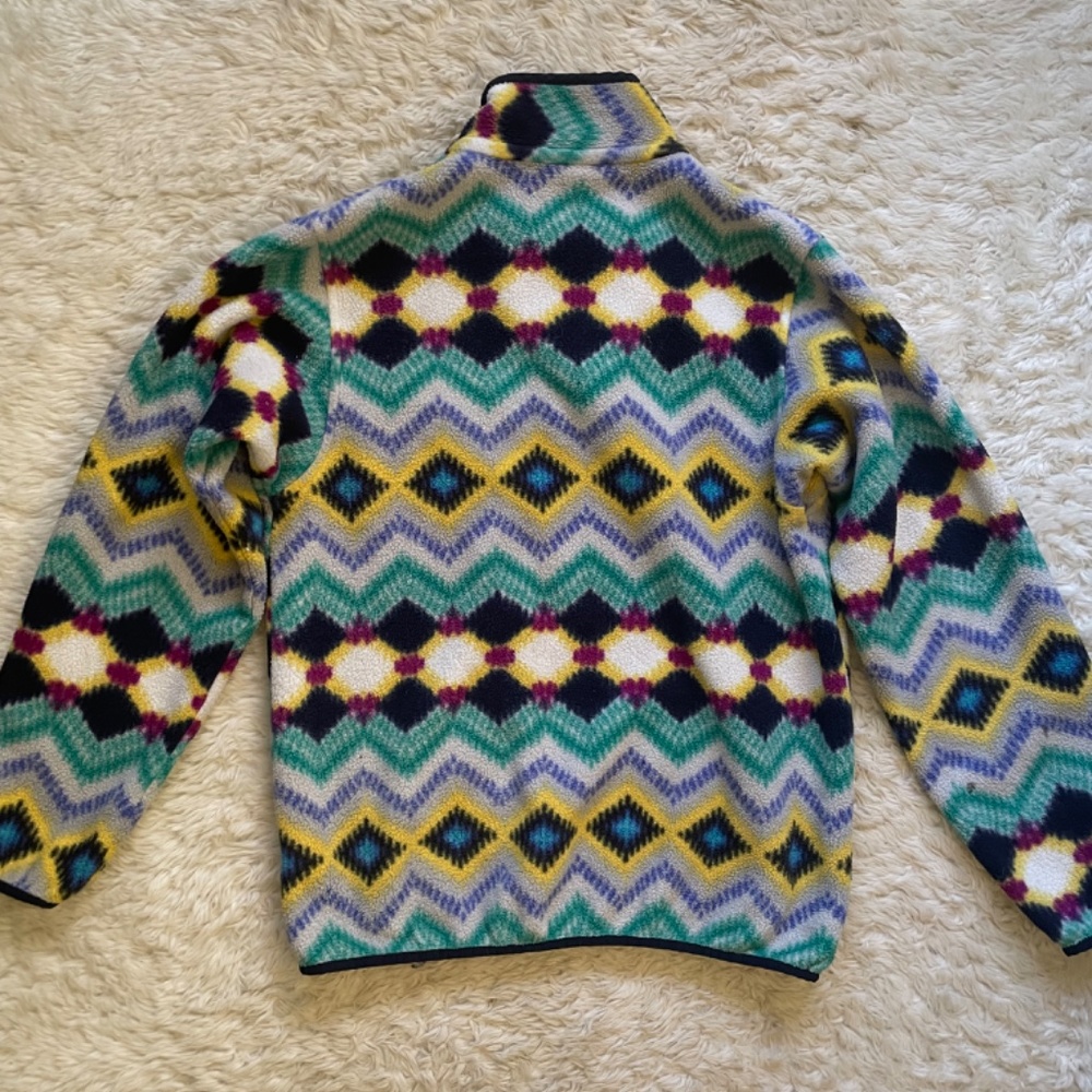 Patagonia Women’s Multicolor Synchilla Pullover Fleece Size M - Picture 5 of 5